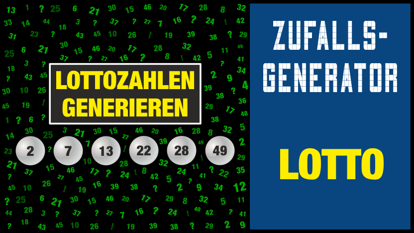 Zufallsgenerator Lottozahlen generieren