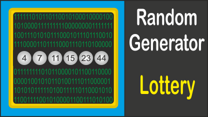 Random generator Generate Lottery Numbers