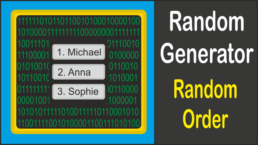Random Generator Random Order
